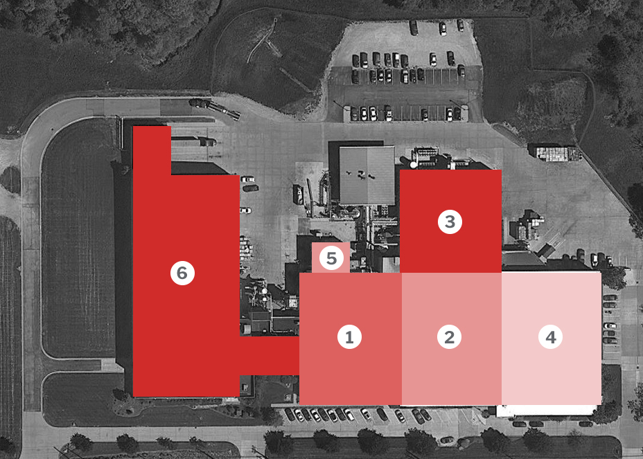 QC Lab R&D Manufacturing Warehouse